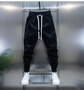 Spring And Autumn Men Harem Pants Zebra Striped Trousers Sport Clothing Cargo Sweatpants Brushed Loose Waist Versatile Pants