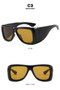 Fashion Oversized Y2k Sunglasses Women Men 2026 New Luxury Designer Square Sun Glasses Ladies Vintage Trendy Shades Gafas De Sol