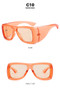 Fashion Oversized Y2k Sunglasses Women Men 2026 New Luxury Designer Square Sun Glasses Ladies Vintage Trendy Shades Gafas De Sol