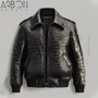 High-End Textured Faux Leather Jacket for Fashion Lovers Warm and Stylish Comfortable Fit Smooth Surface Finish For Wholesale