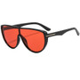 2026 Brand New Oversized Pilot Sunglasses Women Fashion Candy Color Shades UV400 Men Punk Gradient Sun Glasses Cyling Glasses