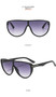 2026 Brand New Oversized Pilot Sunglasses Women Fashion Candy Color Shades UV400 Men Punk Gradient Sun Glasses Cyling Glasses