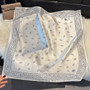 New 70cm Square Paisley Print Square Silk Scarf Casual Hijab Elegant Thin Breathable Neck Women Windproof Head Wrap Hair Bandana