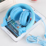 Hot-Selling EP05 Foldable Wired Headphones with Microphone Hole 3.5mm Interface Colorful Design for Cross-Border Foreign Trade