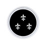 3pcs/Box Dental Tooth Gems Teeth Crystal Ornament Metal Tooth Gems Various Shape Beauty Oral Decorations