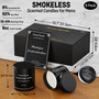 Scented Candles Gift Set for Men - 6 Pack Soy Wax Masculine Candles  Wood Scents  Birthday & Gifts for Men, Dad, Husband