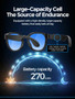 For Men Women Ai Smart Glasses 8MP 4k HD Camera Glasses AI Wake-up Bluetooth Music Audio Sunglass Language Translation