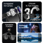 For Men Women Ai Smart Glasses 8MP 4k HD Camera Glasses AI Wake-up Bluetooth Music Audio Sunglass Language Translation