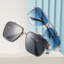High Quality Male Female Sunglasses Square Shape Alloy Frame Women Sun Glasses UV400 Protection Man Sunglass