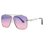 High Quality Male Female Sunglasses Square Shape Alloy Frame Women Sun Glasses UV400 Protection Man Sunglass