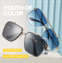 High Quality Male Female Sunglasses Square Shape Alloy Frame Women Sun Glasses UV400 Protection Man Sunglass