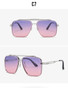 High Quality Male Female Sunglasses Square Shape Alloy Frame Women Sun Glasses UV400 Protection Man Sunglass
