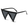 Fashion Y2k Triangle Punk Shades Sunglasses Goggle Women Men Big Frame Steampunk Sun Glasses Trend Windproof Eyewear gafas de so