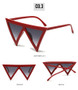Fashion Y2k Triangle Punk Shades Sunglasses Goggle Women Men Big Frame Steampunk Sun Glasses Trend Windproof Eyewear gafas de so