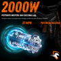 2000W Brushless Electric Dirt Bike 48V Lithium Battery Off-Road Motorcycle up to 60km/h