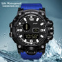 Multifunctional outdoor men's casual electronic watch men and women students fashion running sports watch