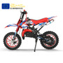 Us Warehouse 49Cc 2 Stroke Engine Kids All Terrain Motocross Gasoline Motorcycle Red Dirt Bike
