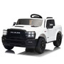 KerryYoo SQ7 Licensed RAM 24V Ride on Truck for Big Kids, 2 Seater Electric Car with Remote Control, Storage Bed - Pink