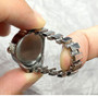 Hot Selling Finger Watch Ring Creative Movement Fashion Accessories Vintage Alloy Shell Quartz Watch Men Jewelry Women Gift