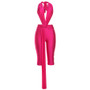 Weird Puss Patchwork Halter Romper Women Ribbon Sleeveless Elastic Backless Workout Activewear Midnight Activity Slim Playsuits