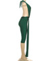 Weird Puss Patchwork Halter Romper Women Ribbon Sleeveless Elastic Backless Workout Activewear Midnight Activity Slim Playsuits