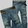 New Men's Spring Autumn Jeans Classic Male Skinny Straight Stretch Brand Denim Pants Summer Overalls Slim Fit Trouser Men Jeans