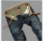 New Men's Spring Autumn Jeans Classic Male Skinny Straight Stretch Brand Denim Pants Summer Overalls Slim Fit Trouser Men Jeans