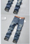 New Men's Spring Autumn Jeans Classic Male Skinny Straight Stretch Brand Denim Pants Summer Overalls Slim Fit Trouser Men Jeans