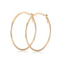 2pcs 30-100mm Small Big Circle Hoop Earrings for Women Men, Stainless Steel Ear Ring Fashion Jewelry Gift Nightclub DJ