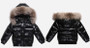 1-8 Years 2025 Winter Children Girls Down Jackets Windproof Warm White Duck Down Shiny Baby Girls Down-filled Coat Kid Girl Tops