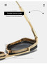 Large Square Sunglasses Men Steampunk Style Metal Pilot Sun Glasses Luxury Designer Brand Eyewear Fashion Shades Double Beam
