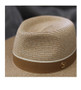 Designer New Natural Panama Soft Shaped Straw Hat Summer Women/Men Wide Brim Beach Sun Cap UV Protection Fedora Birthday Gift