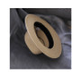 Designer New Natural Panama Soft Shaped Straw Hat Summer Women/Men Wide Brim Beach Sun Cap UV Protection Fedora Birthday Gift