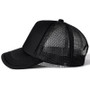 Unisex Cap Casual Plain Mesh Baseball Cap Adjustable Snapback Hats For Women Men Hip Hop Trucker Cap Streetwear Dad Hat