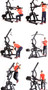 SRJOINFIT Multi-Function Training Device, Large Power Bench, Free Strength, Household, Commercial
