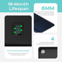 Smart WiFi Body Fat Scales Digital Wireless Bathroom Weight Scale Smart Composition Analyzer for Home Fitness Tracking