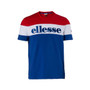 Ellesse Punto T Mens Active Shirts & Tees Color Red/White/Blue | 100% Authentic Made in China Model MSS-EM08505491