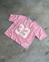 Y2K Retro Jersey Quick Dry Breathable Mesh T Shirt Men Women Street College Sports Wear Oversized Unisex Football Training Wear