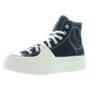 Converse Chuck Taylor All Star Construct Hi Unisex Shoes Color: Black/Vintage White/Egret  100% Authentic