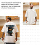 Summer Men's Cotton T-shirt Korean Men's Cool Bear Tee High Quality White T Shirt O-neck Short Sleeve Tops Shirt Men Clothing