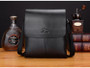 2024 Summer New Vintage Men Crossbody Bag Leather Shoulder Bag For Men Handbags Brown Black Business Messenger Bag Male Flap