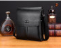 2024 Summer New Vintage Men Crossbody Bag Leather Shoulder Bag For Men Handbags Brown Black Business Messenger Bag Male Flap