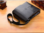 2024 Summer New Vintage Men Crossbody Bag Leather Shoulder Bag For Men Handbags Brown Black Business Messenger Bag Male Flap