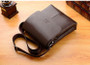 2024 Summer New Vintage Men Crossbody Bag Leather Shoulder Bag For Men Handbags Brown Black Business Messenger Bag Male Flap