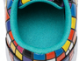 2027 NEW KJ Girls Casual Canvas Sneakers, Black White Cabana Color