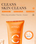 BIOAQUA Vitamin C Facial Cleanser Moisturizing Whitening Anti Wrinkles Face Wash Foam Face Cleanser Facial Skin Care Products