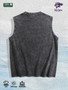 Rich Members Only Money Mouth Graphic Washed Vest US Warehouse 3 Colors Cotton Tank