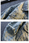Jackets For Man Trendy Embroidered Denim Coat Man Coat Vintage Streetwear Spring Autumn Outerwear