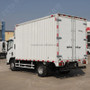 Isuzu ELF KV100 4*2 Diesel Van Cargo Truck 5-10 Ton Light Euro 6 Single Row Cab with Rear Steering Left Box Lorry Truck