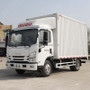 Isuzu ELF KV100 4*2 Diesel Van Cargo Truck 5-10 Ton Light Euro 6 Single Row Cab with Rear Steering Left Box Lorry Truck